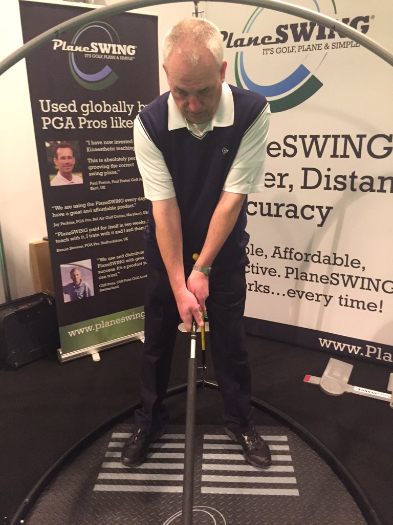 PlaneSwingGolf's tweet photo. B4 &amp; after &amp; ready to rip it in https://t.co/gHFw5SQywk @ScotGolfShow #Glasgow #dynamic #noplanenogain #stayfitter https://t.co/c2HV59MNbI