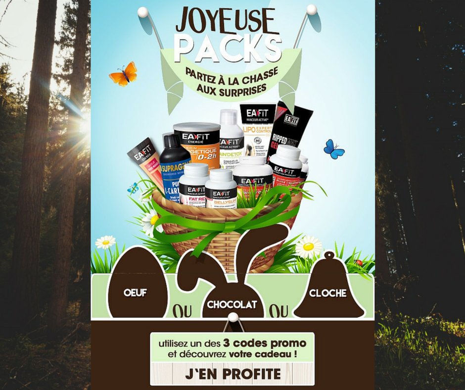 #Pâques c'est du #chocolat, mais pas que ! goo.gl/15Buiu #promo #reduc #packs #eatclean