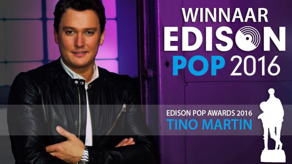 studio1NL's tweet photo. Tino Martin “zweeft” nog na winnen Edison https://t.co/rFVdasarB7 https://t.co/FjMWKnjOPv