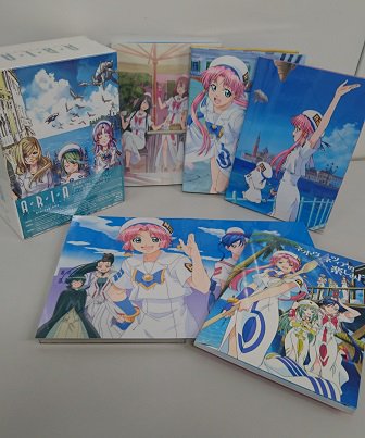 【祝!BD発売!】本日、「ARIA The NATURAL」Blu-rayBOXが発売となりました♪かなりのボリューム感となっておりますので、ぜひ皆様楽しんでいただけたらと思います♪(宣伝ひげ) #ARIAカンパニー 