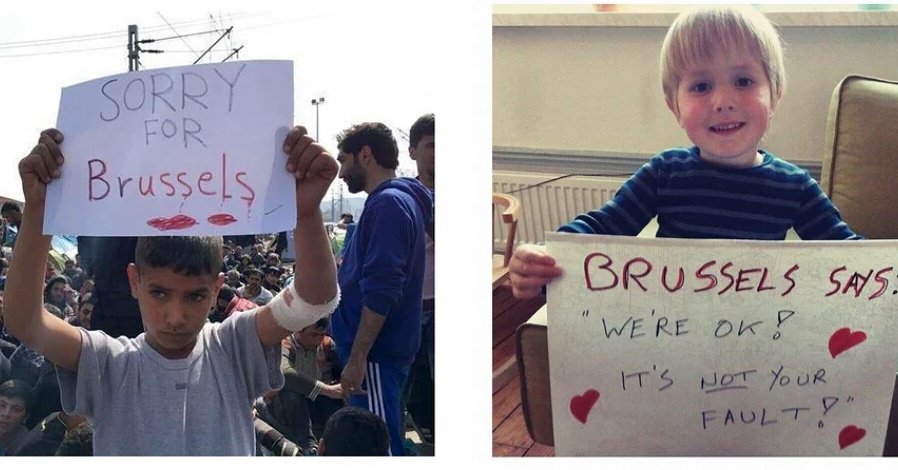 AnjaVanrobaeys's tweet photo. Een hart onder de riem om voor altijd te bewaren #Brussels https://t.co/ARBntdHhlH