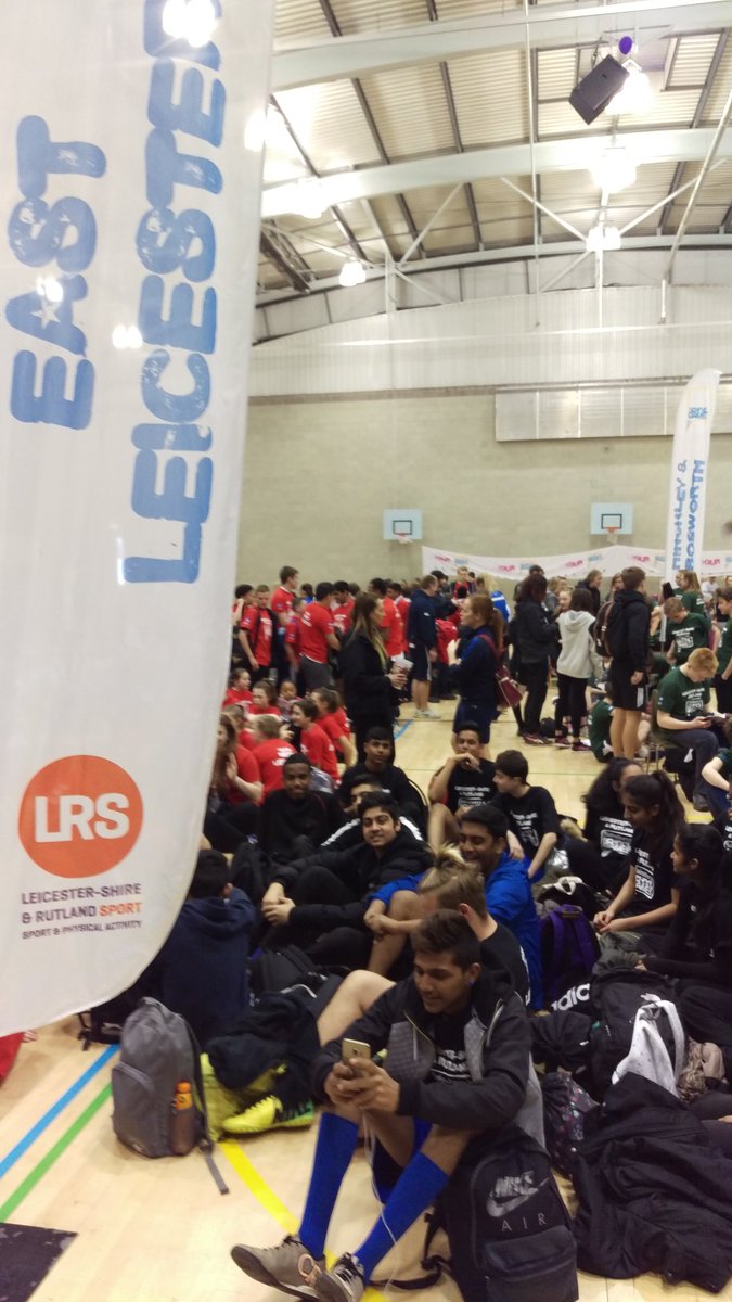rusheymeadpe's tweet photo. First team representing East Leicester to arrive at the #LRSchoolgames #gorushey https://t.co/thvGriF4em