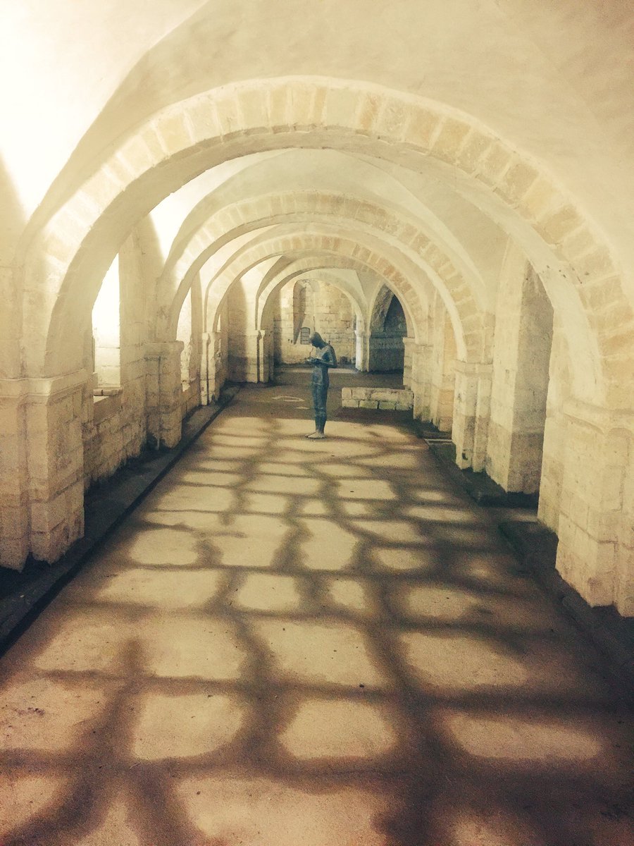 When did we last see the #crypt so dry? #gormley #soundii <a href="/WinCathedral/">Winchester Cathedral</a> <a href="/WinchesterPics/">Winchester Pics</a>