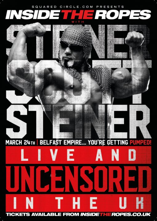 #WWEFan bit.ly/1Uk56p2 <a href="/ScottSteiner/">Big Poppa Pump Scott Steiner</a> <a href="/Empire/">EMPIRE</a> £19/VIP£42 Thur24Mar Doors @ 7.15