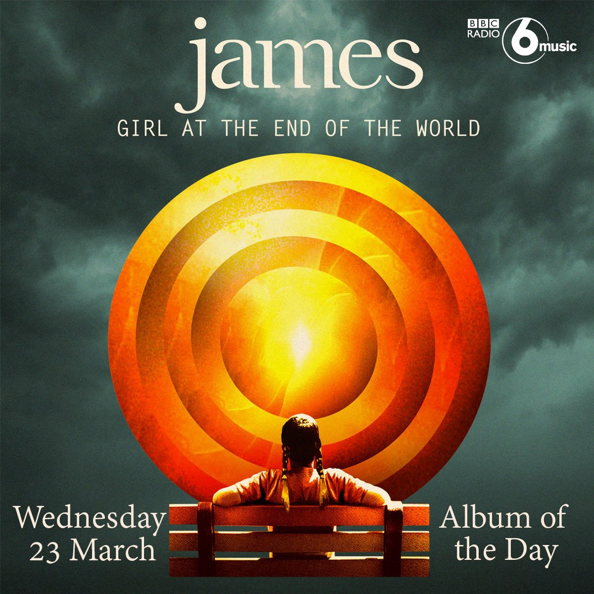 wearejames's tweet photo. Girl At The End Of The World is @BBC6Music’s Album of the Day today 🎉 

Listen out for featured songs. #GetTheGirl https://t.co/jpwCoNPHfK