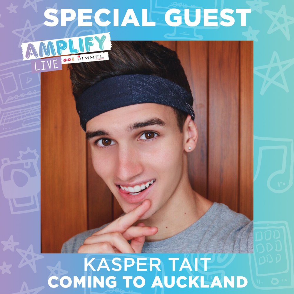 thisisamplify's tweet photo. The adorable @Kasper_Tait will be a Special Guest at our Auckland #AmplifyLIVE show! 🙊 https://t.co/itlxLhskBe