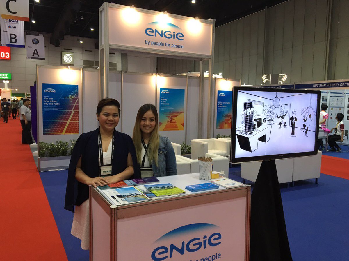 ENGIEgroup's tweet photo. We are at #SETA2016 in #Bangkok! Come and visit us at stand H2! #energy https://t.co/PdYCgaPdf1