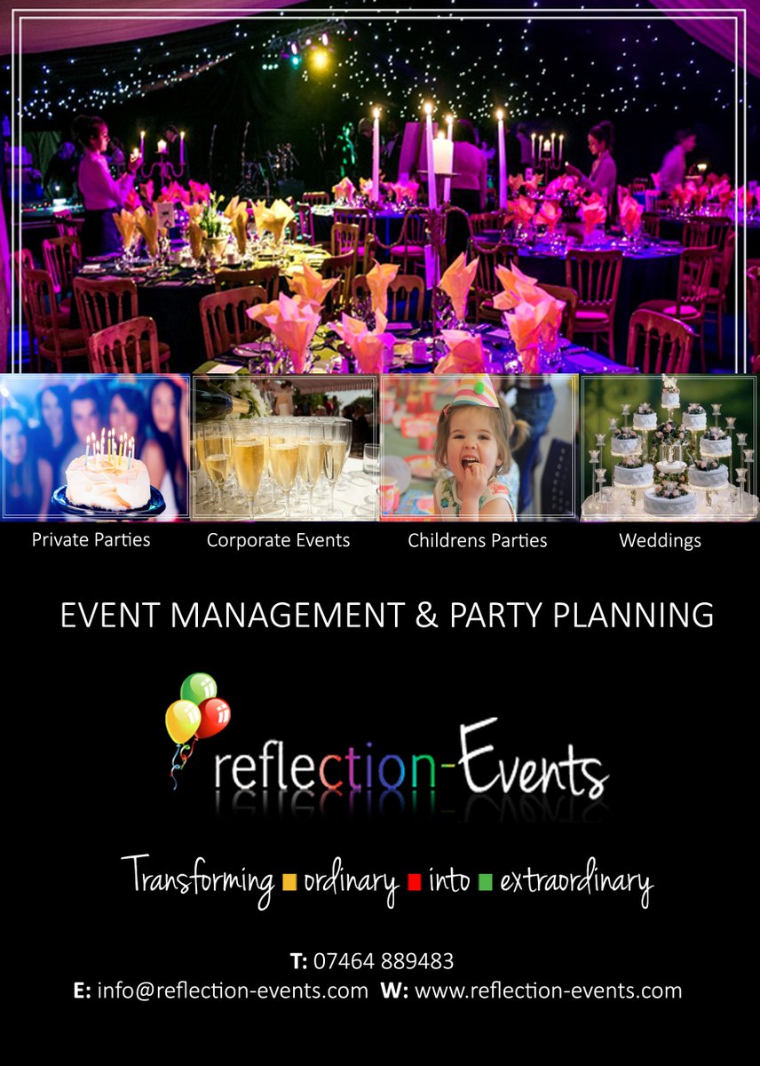 ReflectEvents's tweet image. Our latest advert #privateparties #kidsparties #corporateevents #weddings. Contact us now reflection-events.com