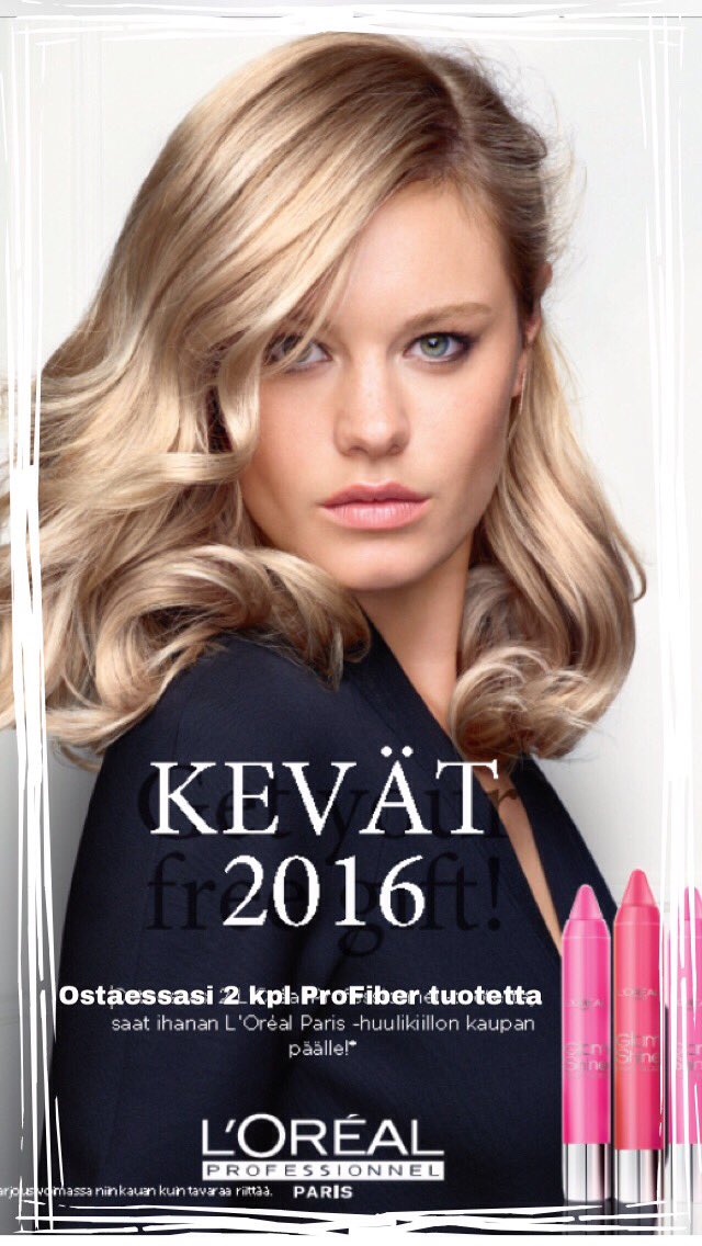 KauneusStudioGo's tweet photo. Mielettömiä kevät kampanjoita luvassa! Tässä yksi #profiber  #lorealinhuulikiillot voimassa niin kauan kuin kiiltoja https://t.co/dSsogIhpn2