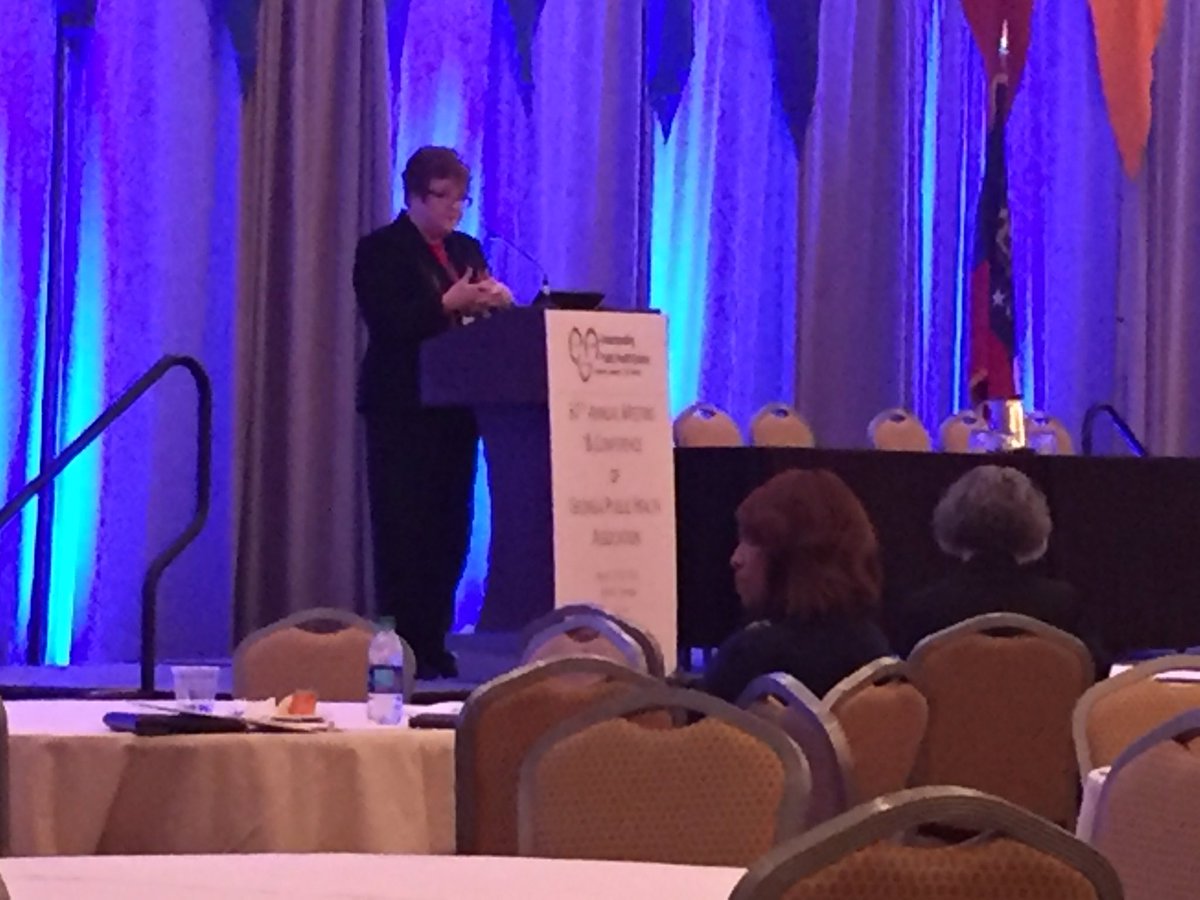 bdaniels555's tweet photo. Kaye Bender continues to promote excellence in public health #aphaphn #gpha https://t.co/OzgkyJfLiy