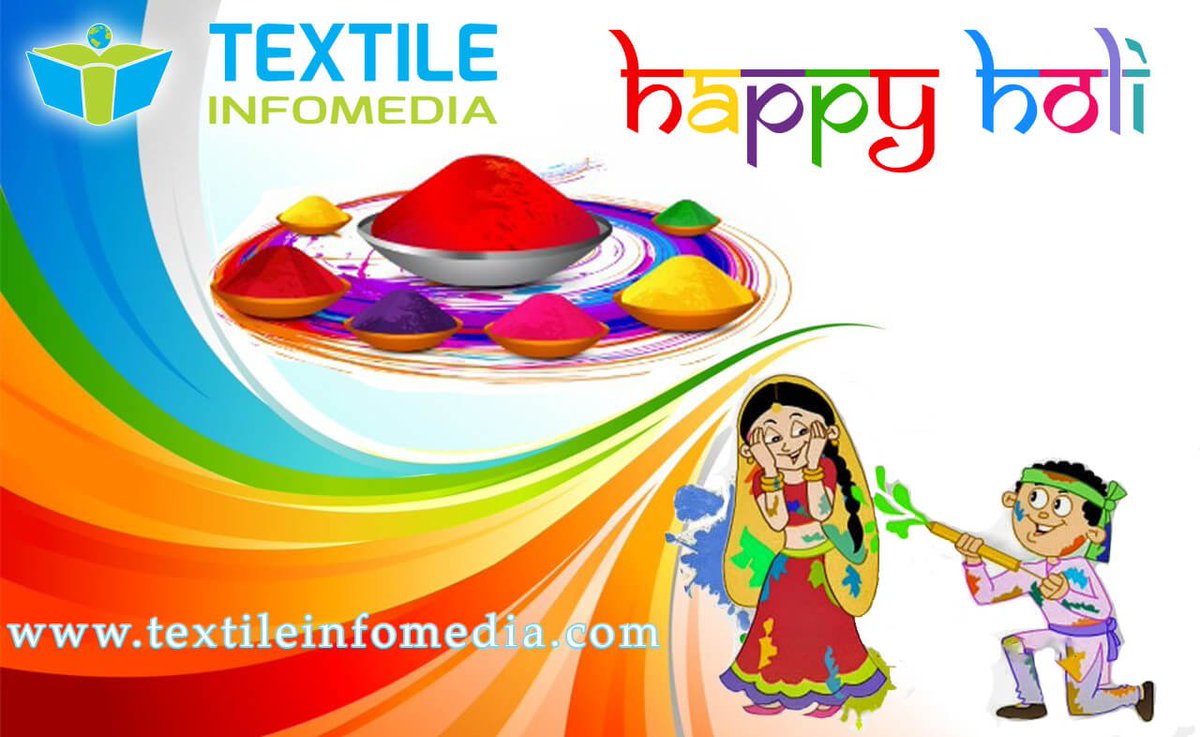 TextileMedia's tweet photo. Wish you all Happy Holi
#TextileInfomedia https://t.co/3pci6UFlZJ