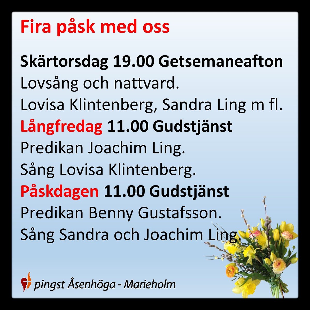 Pingst Marieholm (@PingstMarieholm) Twitter