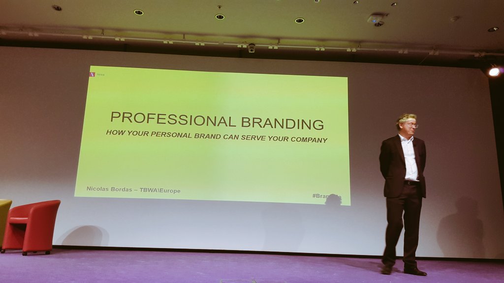 Annaelle_D's tweet photo. From #ThinkDifferent to #ThinkShareable @nicolasbordas #TBWA #CapDG16 https://t.co/VI0UWHu87C