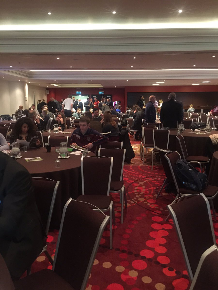 @StudentsRFU looking forward to a morning of serious development and insight. #studentrugby