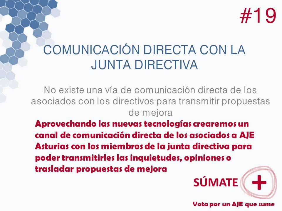 sumateaje's tweet photo. Crearemos un canal de comunicación directa de los asociados con la junta directiva #SumateAje #PorUnAjeQueSume https://t.co/tl317qUN2i