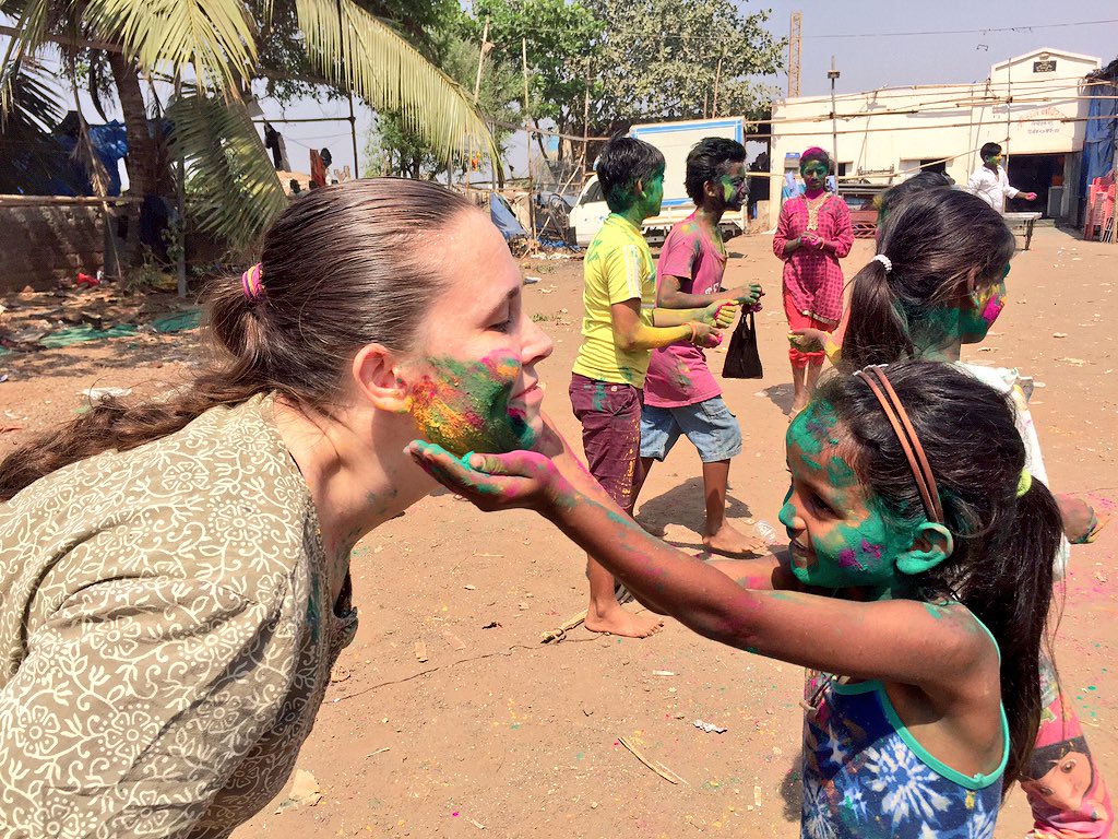 beoneusa's tweet photo. Happy Holi from all the kids from One! International!! https://t.co/r6MqIHMCoT