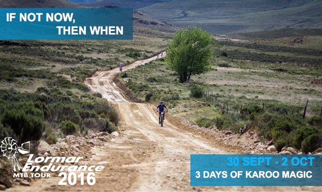 RideTheKaroo's tweet photo. If not now, then when!? Enter today to secure your 2016 spot at the #LormarTour! #KarooMagic https://t.co/2lumGuuRo8 https://t.co/1WiMocIrrc