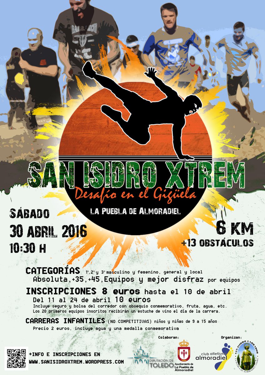 SANISIDROXTREM's tweet photo. SAN ISIDRO XTREM "Desafío en el Gigüela" Carrera de Obstáculos en La Puebla de Almoradiel
https://t.co/0ugYCbLNBR https://t.co/GO0HBadUVx