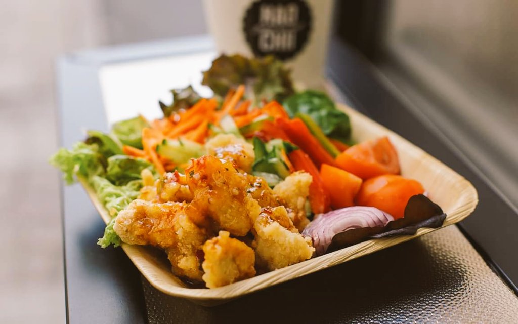HaoChii_London's tweet photo. Order your lunch on our app and get a 20% off . Offer valid only 23rd and 24th March @CrownFood @spitalfieldsE1 https://t.co/s0Ow4lyYiC