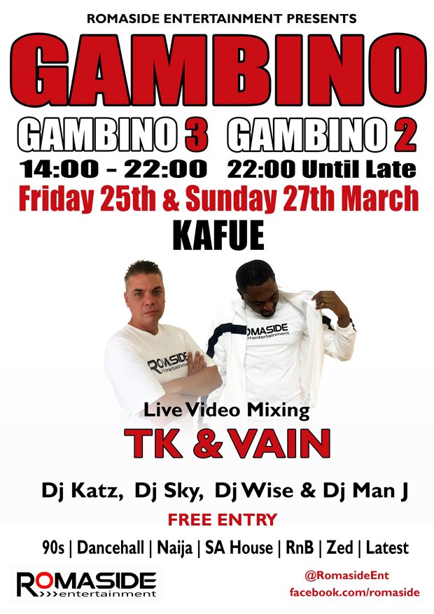 It's on this holiday weekend in Kafue. <a href="/onedjvain/">One Dj Vain</a> @TKSiyandi <a href="/teamromaside/">Romaside!!</a>