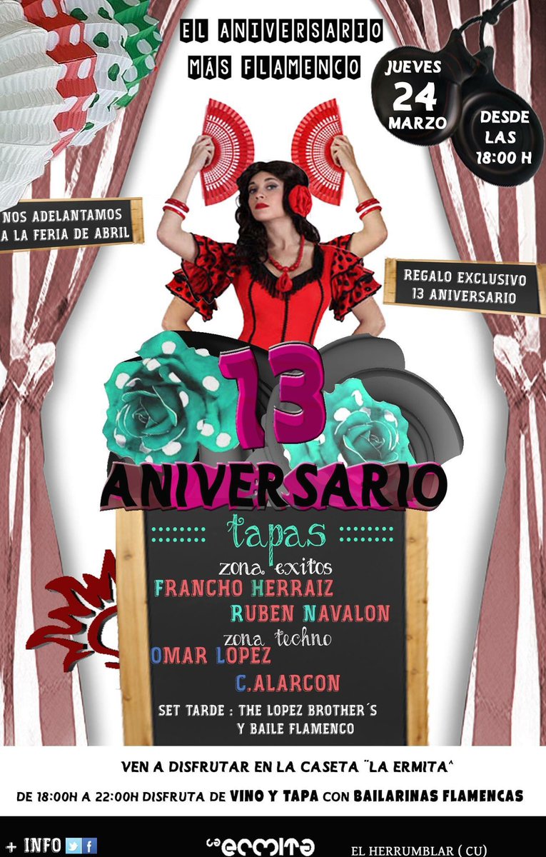 💃🏻 13 ANIVERSARIO 💃🏻