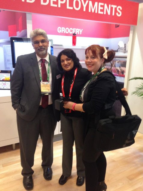 #TBT New @HouseofRFID handheld &amp; <a href="/CheckpointSys/">Checkpoint Systems</a> meat tracking app w/ <a href="/Jessica_Saila/">Jessica Säilä</a> <a href="/sudoyle/">Su Doyle</a> Nimesh Shah at #NRF16