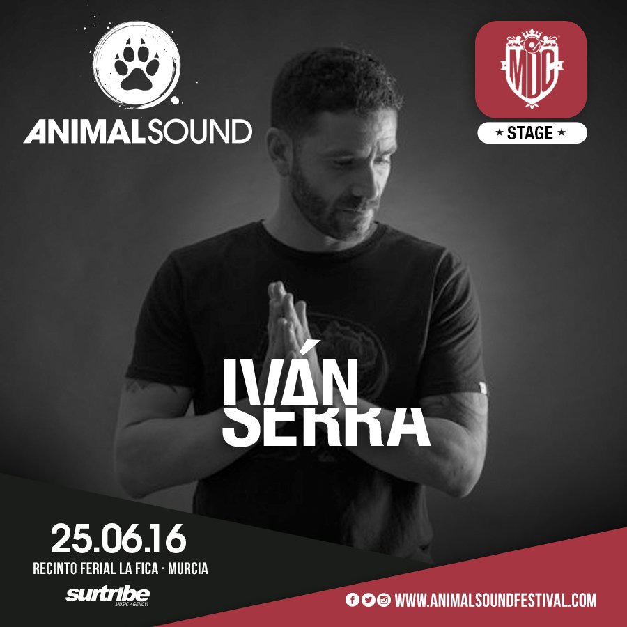 AnimalSoundFest's tweet photo. El productor murciano #IvanSerra mostrará en #AnimalSound2016 su potencia técnica, buen gusto y evolución sonora https://t.co/uYeAxSViUz