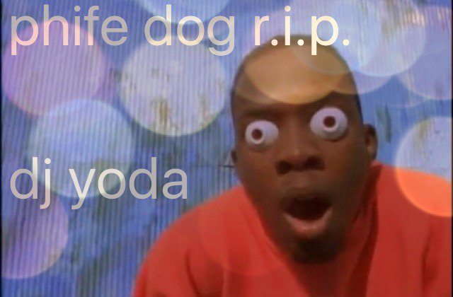 DJYodaUK's tweet photo. Here it is! A very quickly made, rough tribute to #PhifeDawg by me - may he rest in peace
https://t.co/FBSqz7e4CT https://t.co/yE9lh6t2gz