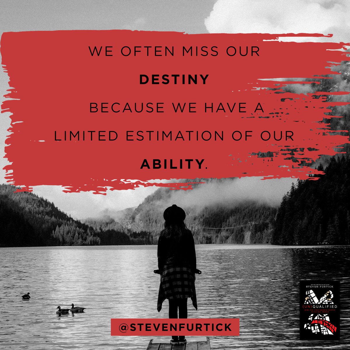 stevenfurtick's tweet photo. Join us today at 1:00PM (ET) on Facebook for the last week of the (Un)Qualified Online Bible Study. https://t.co/8XFGhSjAsx
