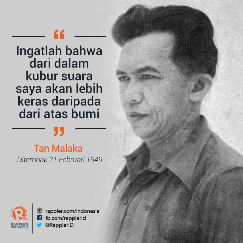 rappleridntimes's tweet photo. Ormas di Bandung membubarkan paksa pementasan monolog bapak bangsa, Tan Malaka. https://t.co/pA2xuvH0cK https://t.co/uuaFsmS4AL