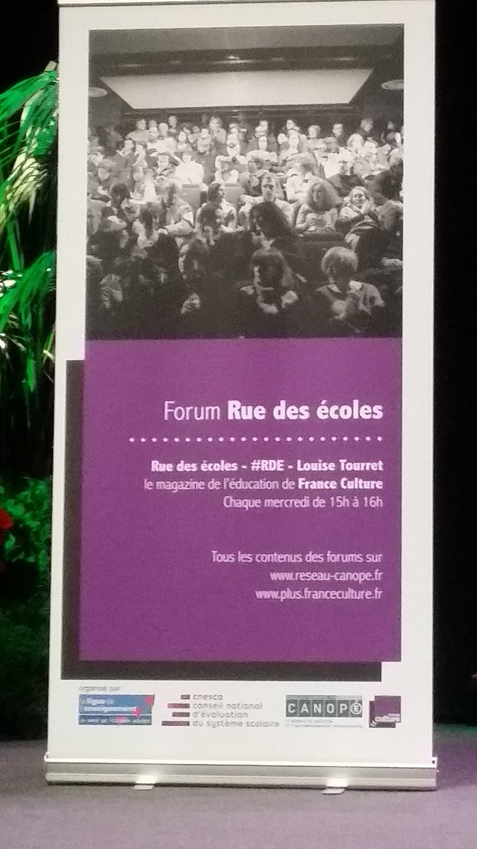 ACORDEBARD's tweet photo. #ForumRDE Oser la mixité Un enjeu pour la réussite de tous #RNE2016 #Rennes cc @franceculture https://t.co/LaDJMV6xJq