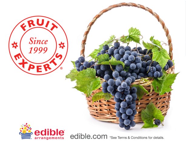 EdibleGroveCA's tweet photo. #EdibleFacts Grapes contain powerful antioxidants known as polyphenols, which may slow or prevent types of cancer. https://t.co/GJMv88oRck