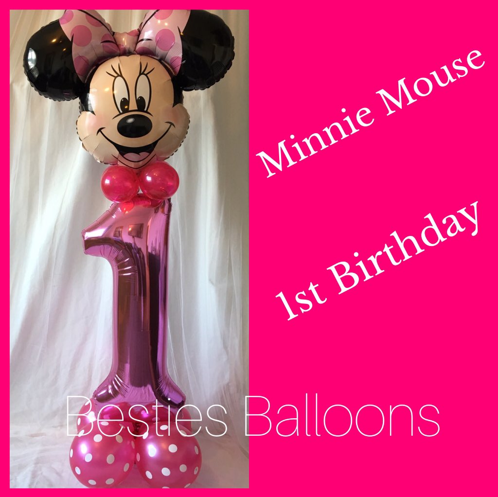 besties_balloon's tweet photo. #1stbirthday #minniemouse #disney #essexballoons #pink #balloons #essex #balloonnumbers #ballooncolumns #party https://t.co/Ms3QfXIFZf