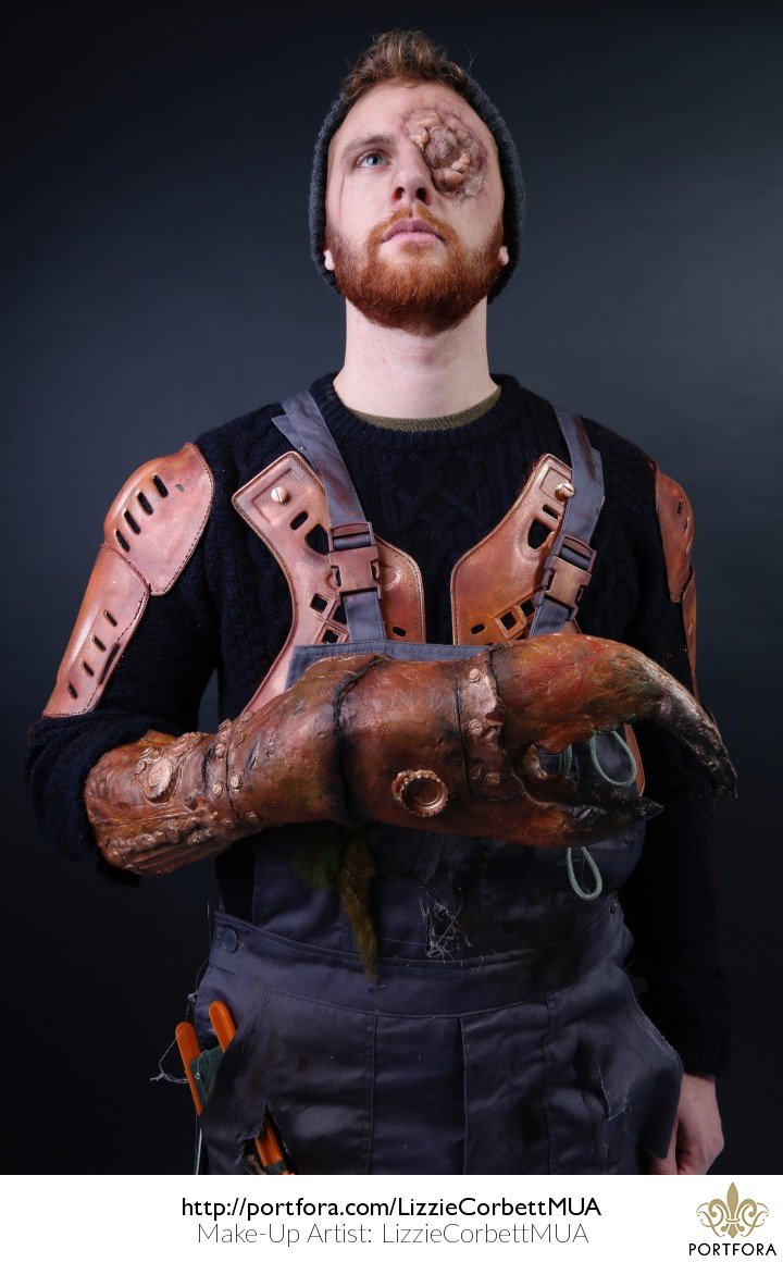 LizzieCorbett's tweet photo. "Captain CRUSHtacean" uploaded to my @portfora portfolio #fx #crab #mua https://t.co/SWlZ1OpLvL https://t.co/IW4trkGSpj