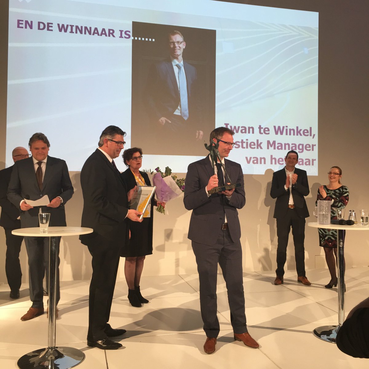 De Logistiek Manager van het Jaar Iwan te Winkel! #LMvhJ