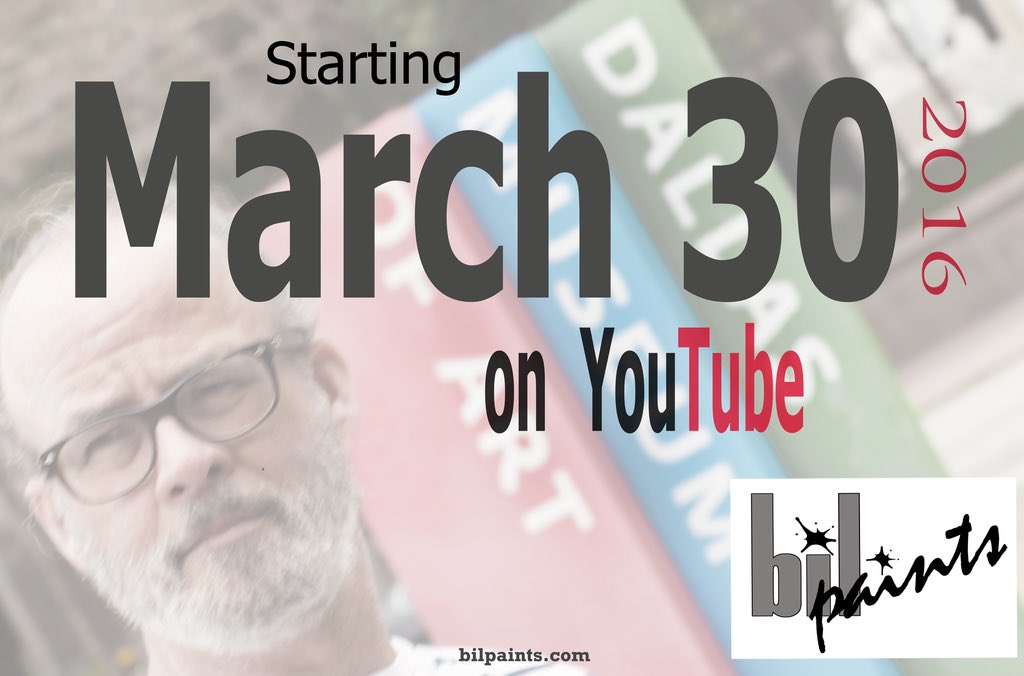 BilPaints's tweet photo. Mark your calendars: Official launch party, @YouTube series &amp; website go live 3/30: https://t.co/QRvgizDS7Q https://t.co/8YhrA1CFGd