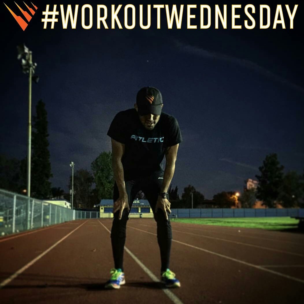Anyone hitting the track tonight? What's your 400m goal time? Get out there and #keepitup happy #workoutwednesday
