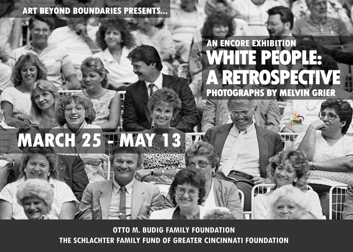 ABBGallery's tweet photo. THIS FRIDAY, 6 - 9 PM, 'WHITE PEOPLE: A RETROSPECTIVE', will present a collection of photographs covering 3 decades. https://t.co/Q6aoG4f5f7