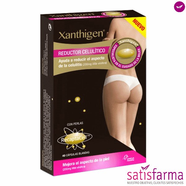 Satisfarma's tweet photo. Nuevo Xanthigen reductor celulítico, combate la celulitis desde dentro! #farmaciaonline #celulitis #xanthigen https://t.co/Fuesqf5rz4