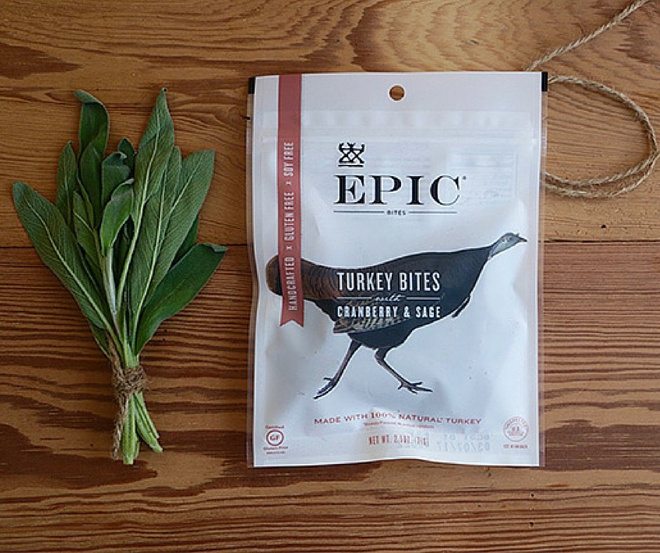 EPICbar's tweet photo. Calling all Foodie Carnivores! NEW Turkey + Cranberry + Sage Bites = #ThanksgivingFlashback: https://t.co/pISdzJ0Hec https://t.co/I8xfggC85B