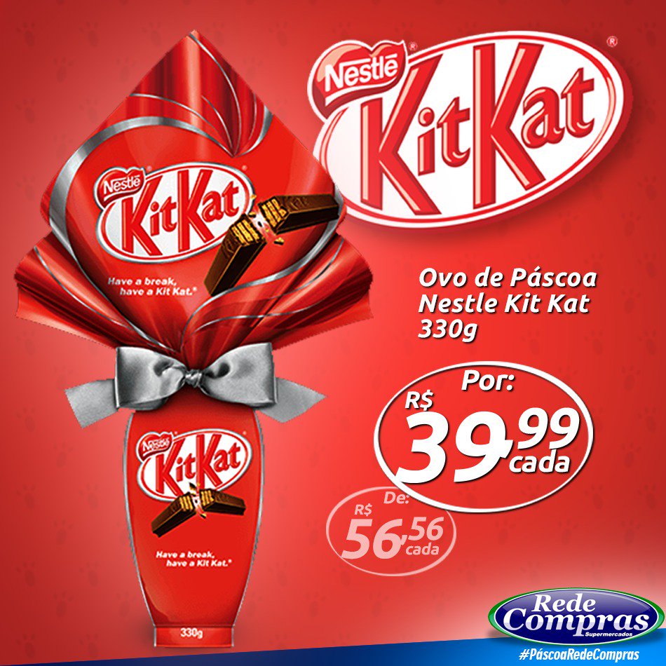 RedeCompras's tweet image. Quem resiste a uma oferta dessas?! &amp;lt;3
#PáscoaRedeCompras #Correpracá