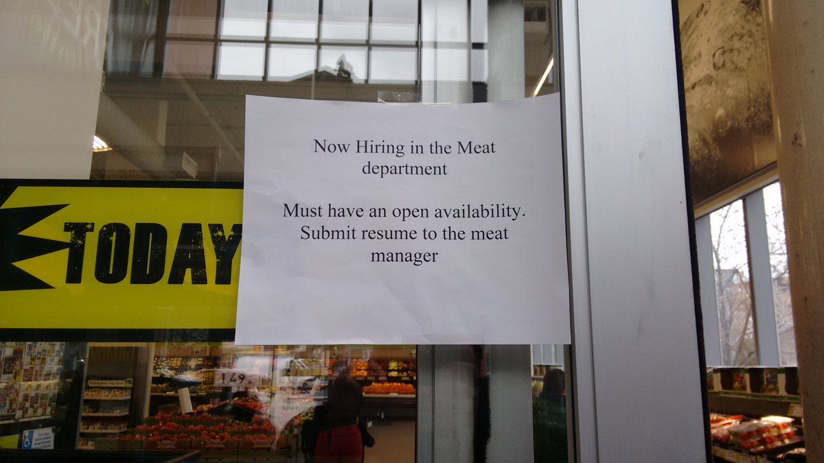 JessePre's tweet image. - #Hiring #Freshco Meat Dept. Dundas and Parliament #Jobs #employment apply onsite