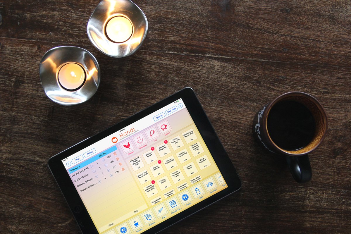 Handi iPad POS for Restaurants is easy to use, efficient and Cost effective. 
#RestaurantPOS #iPadPOS