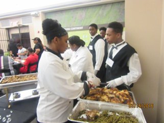 The Life Graduation Ceremony was held @ScienceMusofVA and dinner was prepared and served by RTC Culinary Arts
