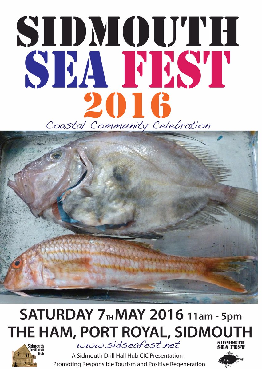 SidDrillHall's tweet photo. come one, come all. Sidmouth Sea Fest 2016 - Saturday 7th May, The Ham, Port Royal, Sidmouth https://t.co/OcWD4uhNrv