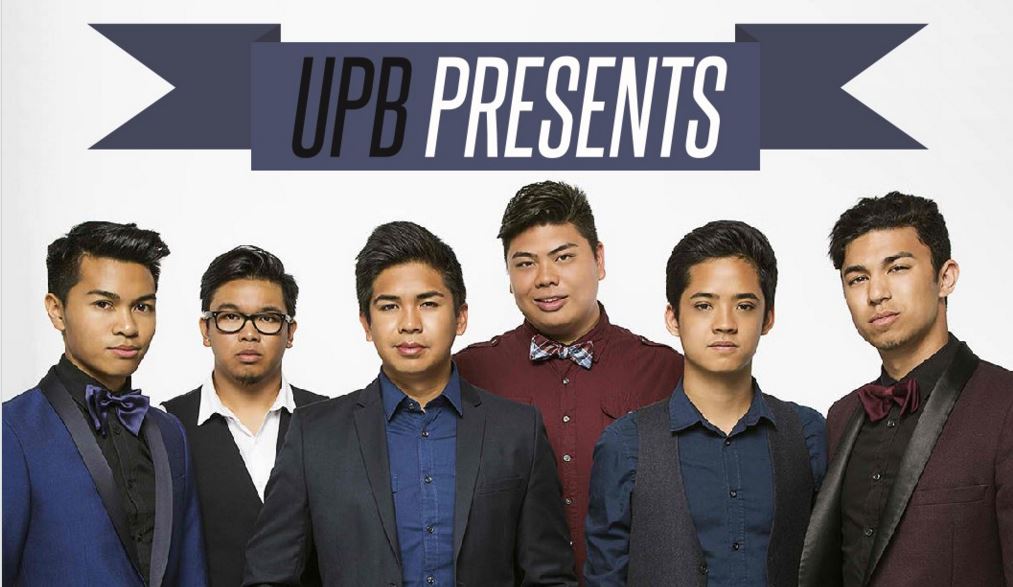 UPB_SCSU's tweet photo. See the amazingly talented Filipino-American A Capella group, Filharmonic, tonight @ 7 in the Ballroom! #UPBPresents https://t.co/XKqWxPHRc8