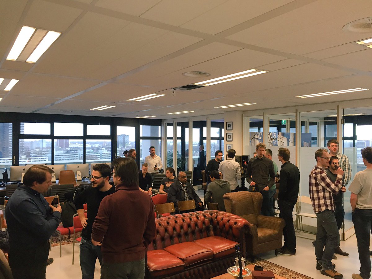 BOLTANDCOMPANY's tweet photo. Almost ready... (waiting for the food) #CodeCannoli #DevMob https://t.co/ounCSVpjlp