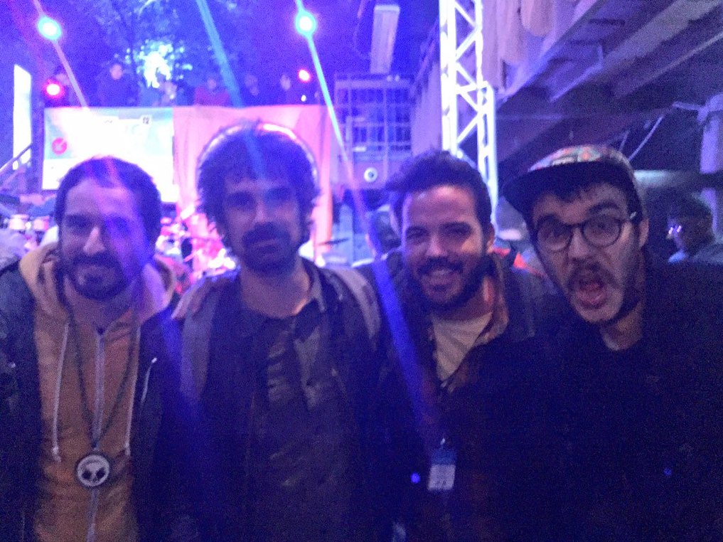 SoundsFromSpain's tweet photo. .@JuanZelada y @agoraphobiaband no dejaron a nadie indiferente en @sxsw ¡Todo un éxito! https://t.co/3bln8H0ma1