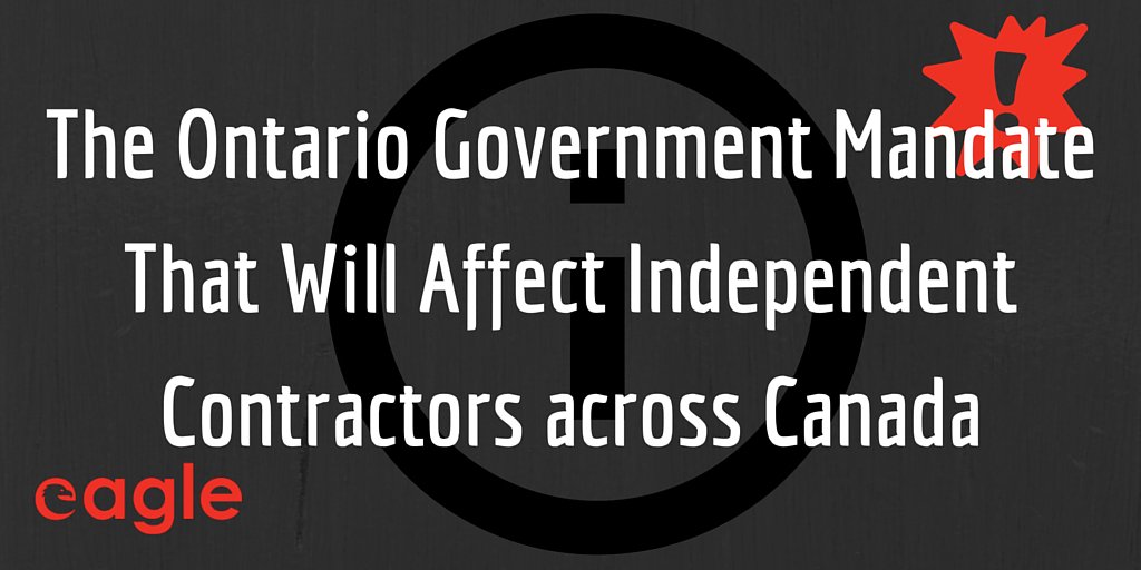 murraylj's tweet photo. The #Ontario Government Mandate That Will Affect Independent #Contractors across Canada https://t.co/bPHq3gzg7t https://t.co/dz2wVW58jq