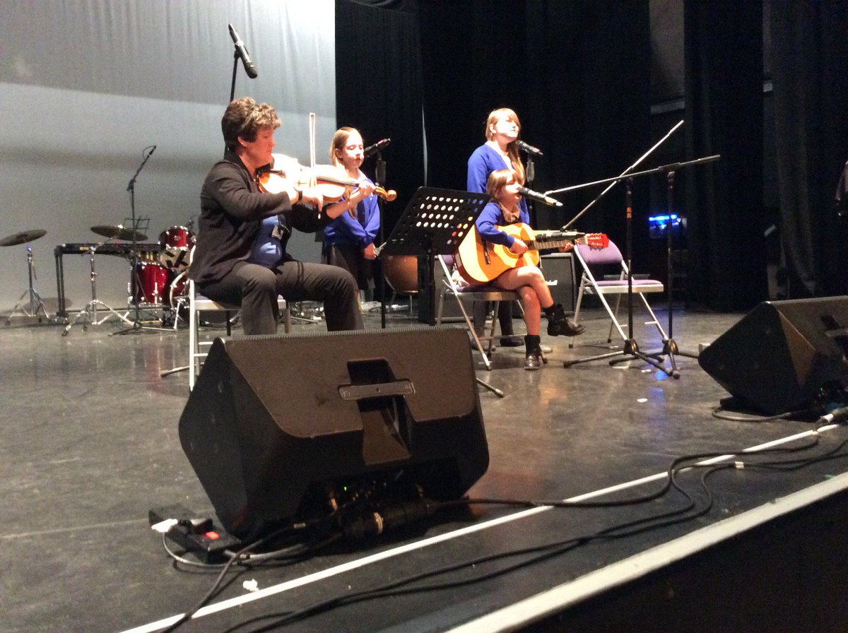 TelfordMusic's tweet photo. Looking forward to another fantastic evening of music @TelfordTheatre . Rehearsals are underway with @WWCEJ https://t.co/omEQU91SwF